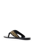 Greca pattern flip-flops