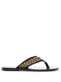 Greca pattern flip-flops