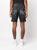 Dsquared2 distressed denim shorts