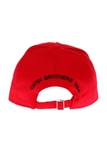 DSQUARED2 RED PATCHED BASEBALL CAP