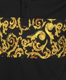 Versace Jeans Couture BAROQUE Polo - Black