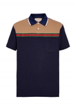 Gucci Polo stripe lines - Blue