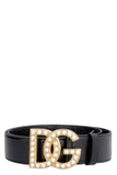 Dolce & Gabbana DG Logo Buckle Belt