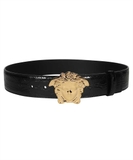 Versace LA MEDUSA Belt - Black