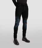 AMIRI  Crystal Painter Jeans