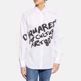 Dsquared2 graphic-print cotton shirt