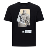 NEIL BARRETT MENS X HERMITAGE HERCULES T-SHIRT BLACK