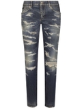 Dolce & Gabbana ripped-detailing skinny jeans