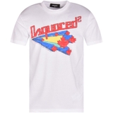 Dsquared T-Shirt White Printed