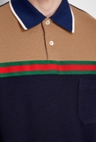 Gucci Polo stripe lines - Blue