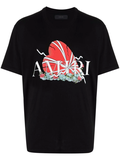 AMIRI BROKEN HEART BLACK T-SHIRT