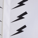 Neil Barrett White Printed Thunderbolt Shirt