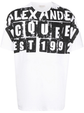 Alexander McQueen logo-print cotton T-shirt