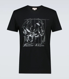 Alexander McQueen Skull diagram cotton jersey t-shirt