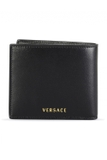 VERSACE Medusa Stud Leather Bifold Wallet