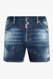 DSQUARED2 DSQUARED2 NAVY BLUE DENIM SHORTS