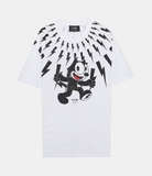 Neil Barrett Felix The Cat Thunderbolt Fair Isle T-Shirt