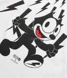Neil Barrett Felix The Cat Thunderbolt Fair Isle T-Shirt