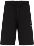 Dolce & Gabbana embroidered-bee drawstring shorts