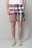 Check Drawcord Swim Shorts