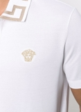 Versace Greca-collar polo shirt