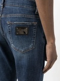 Dolce & Gabbana distressed-effect straight-leg jeans