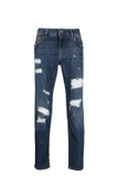 Dolce & Gabbana distressed-effect straight-leg jeans