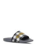 Burberry check-strap flip flops