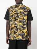 Versace Jeans Couture Barocco-print short-sleeve polo shirt