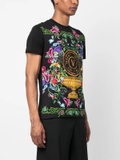 Versace Jeans Couture V-Emblem Garden cotton T-shirt