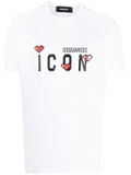 Dsquared2 Icon logo-print T-shirt - White