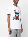 Dsquared2 Icon pixel-print T-shirt - White