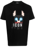 Dsquared2 Icon pixel-print T-shirt