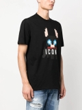Dsquared2 Icon pixel-print T-shirt