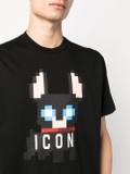 Dsquared2 Icon pixel-print T-shirt