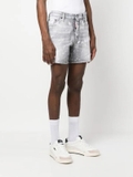 Dsquared2 bleached-effect denim shorts