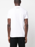 Dsquared2 logo-patch cotton polo shirt - White