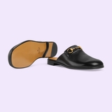 MEN'S HORSEBIT BLACK SLIPPER