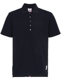 Thom Browne Center-Back Stripe Piqué Polo