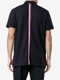 Thom Browne Center-Back Stripe Piqué Polo