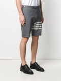 THOM BROWNE Men Plain Weave Suiting Shorts