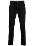 Dsquared2 logo-patch slim-cut jeans