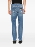 Dolce & Gabbana stonewashed slim-fit jeans