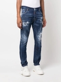 Dsquared2 ripped slim-fit jeans