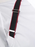 Alexander McQueen single brace detail shirt