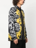 Versace Jeans Couture logo-print long-sleeve shirt