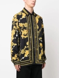 Versace Jeans Couture baroque-pattern long-sleeve shirt