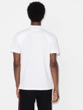 Alexander McQueen logo-strap pique polo shirt