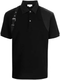 Alexander McQueen buckle-detail polo shirt