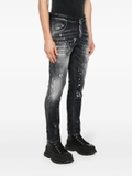 Dsquared2 paint-splattered skinny jeans